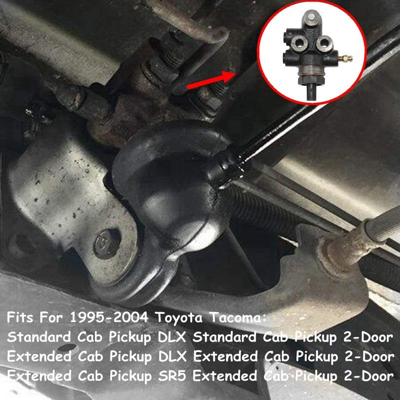 Surwit 47910-35320 Brake Proportioning Valve w/Vent Valve Compatible wuth1995-2004 T'-oyota Tacoma - Part# 47910-27081 Brake Load Sensing Proportioning Valve - Image 2